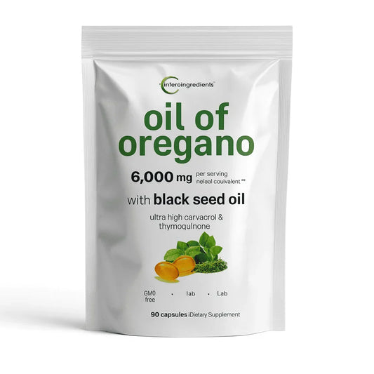 ACEITE DE ORÉGANO CON ACEITE DE SEMILLA NEGRA™ 90 CÁPSULAS