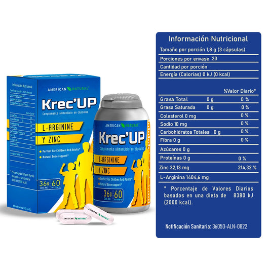 Krec'Up - Activa la hormona de crecimiento