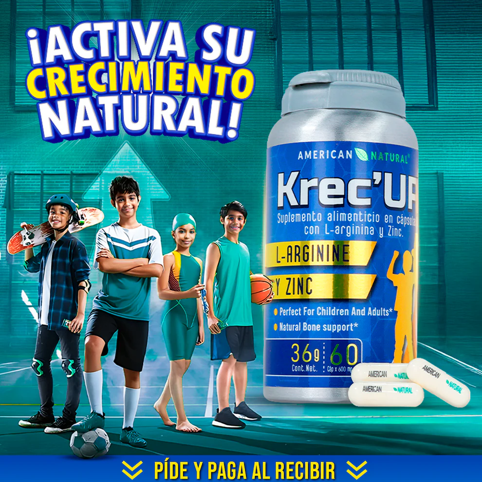Krec'Up - Activa la hormona de crecimiento