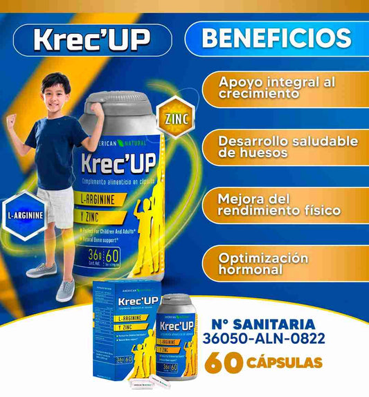 Krec'Up - Activa la hormona de crecimiento